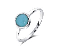 Amazonite Silver Rings NSR-2553